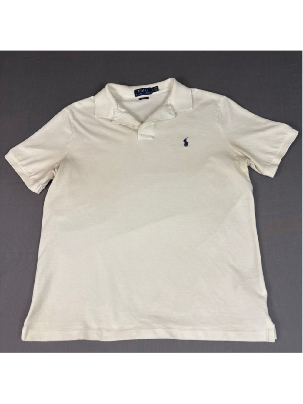 Polo Ralph Lauren White Classic Fit Polo Men’s M